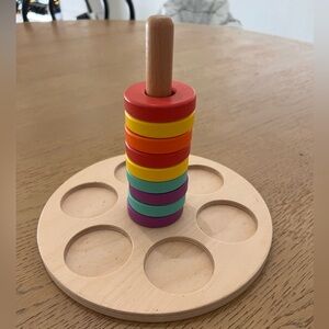 Lovevery flexible wooden stacker